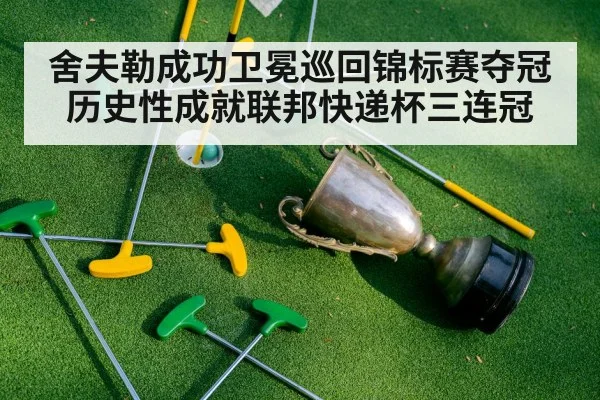 golf tournament trophy celebration