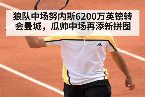 狼队中场努内斯6200万英镑转会曼城，瓜帅中场再添新拼图